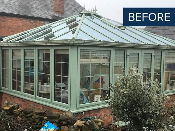 Before Conservatory Upgrade