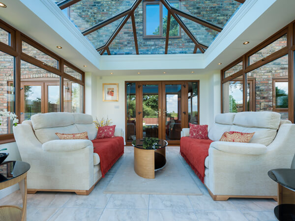 Woodgarin Orangery with French Doors