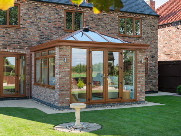 Woodgarin Orangery with French Doors