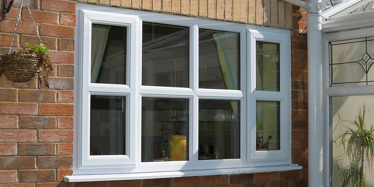 White UPVC Windows