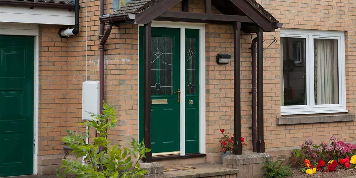 Green Composite Door