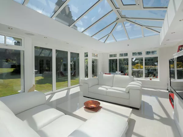 Lantern Roof Orangery with Bi-Folds