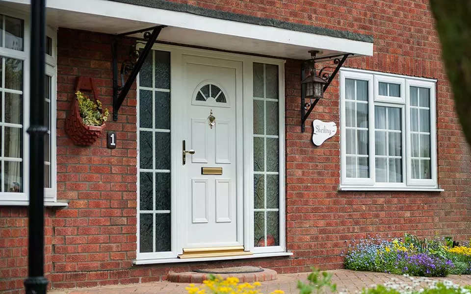 UPVC White Door